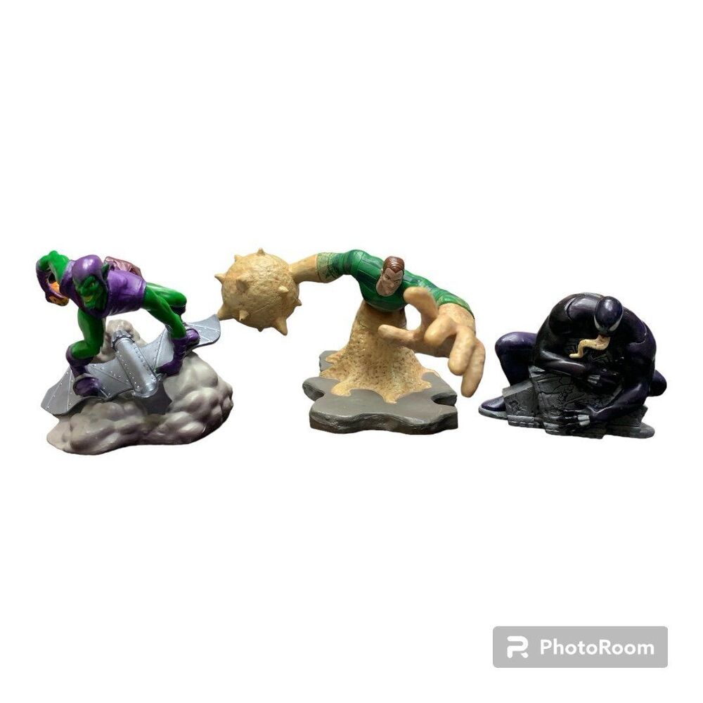 Bundle of Marvel Spider-man Villains green goblin. Sandman.
